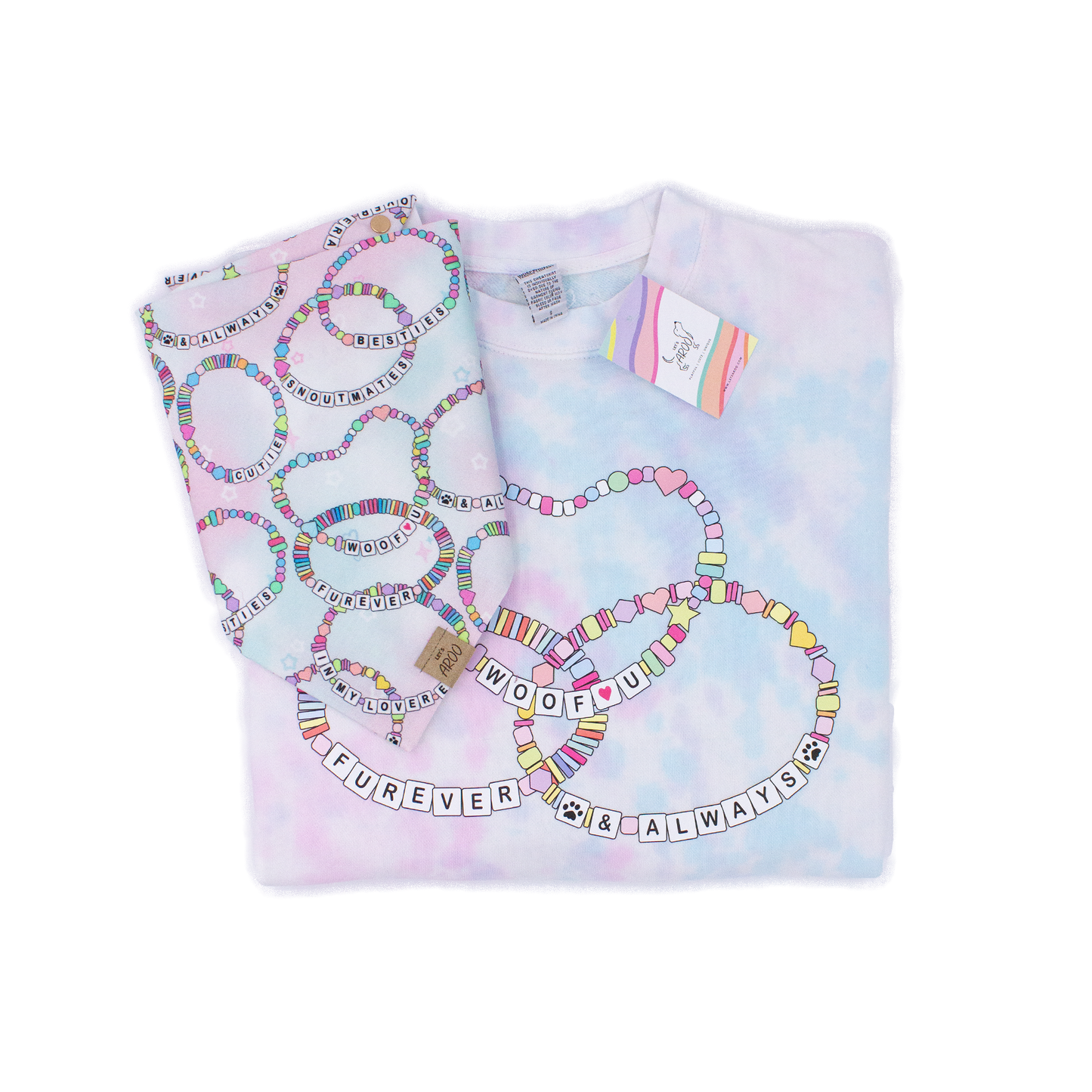 Friendship Bracelet Crew+Bandana Bundle