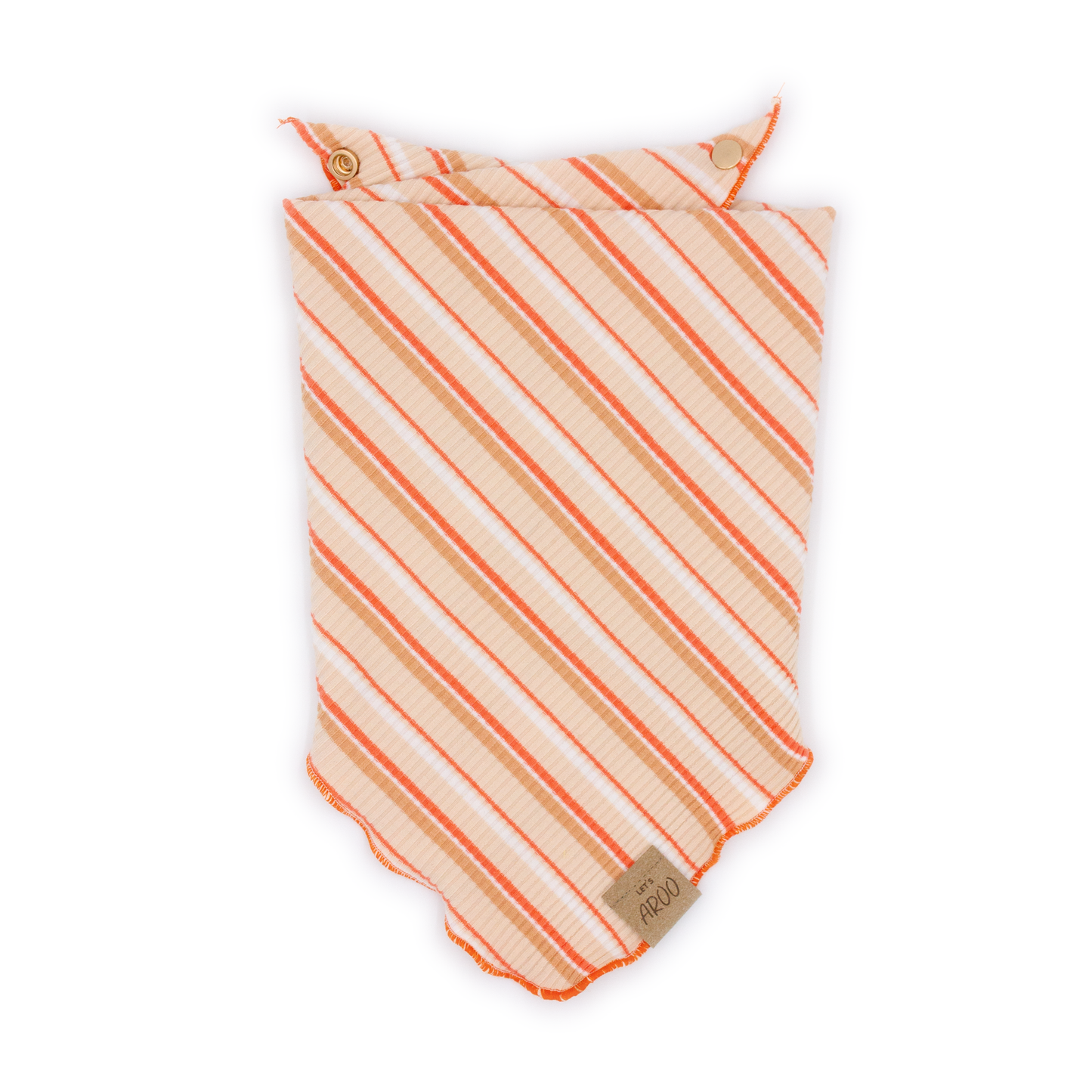 Pumpkin Spice Lettuce Edge Bandana