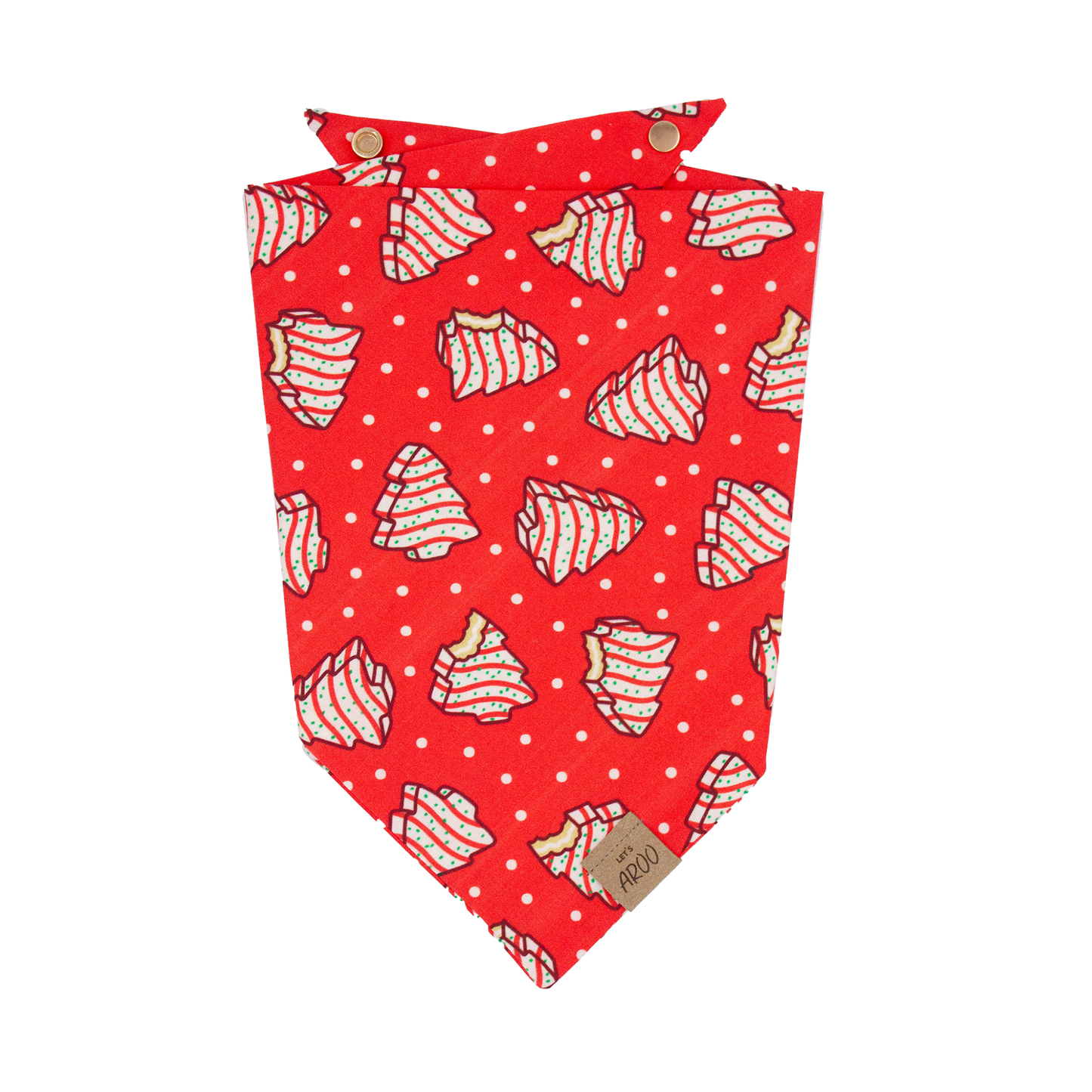 Chrismas Tree Cake Bandana