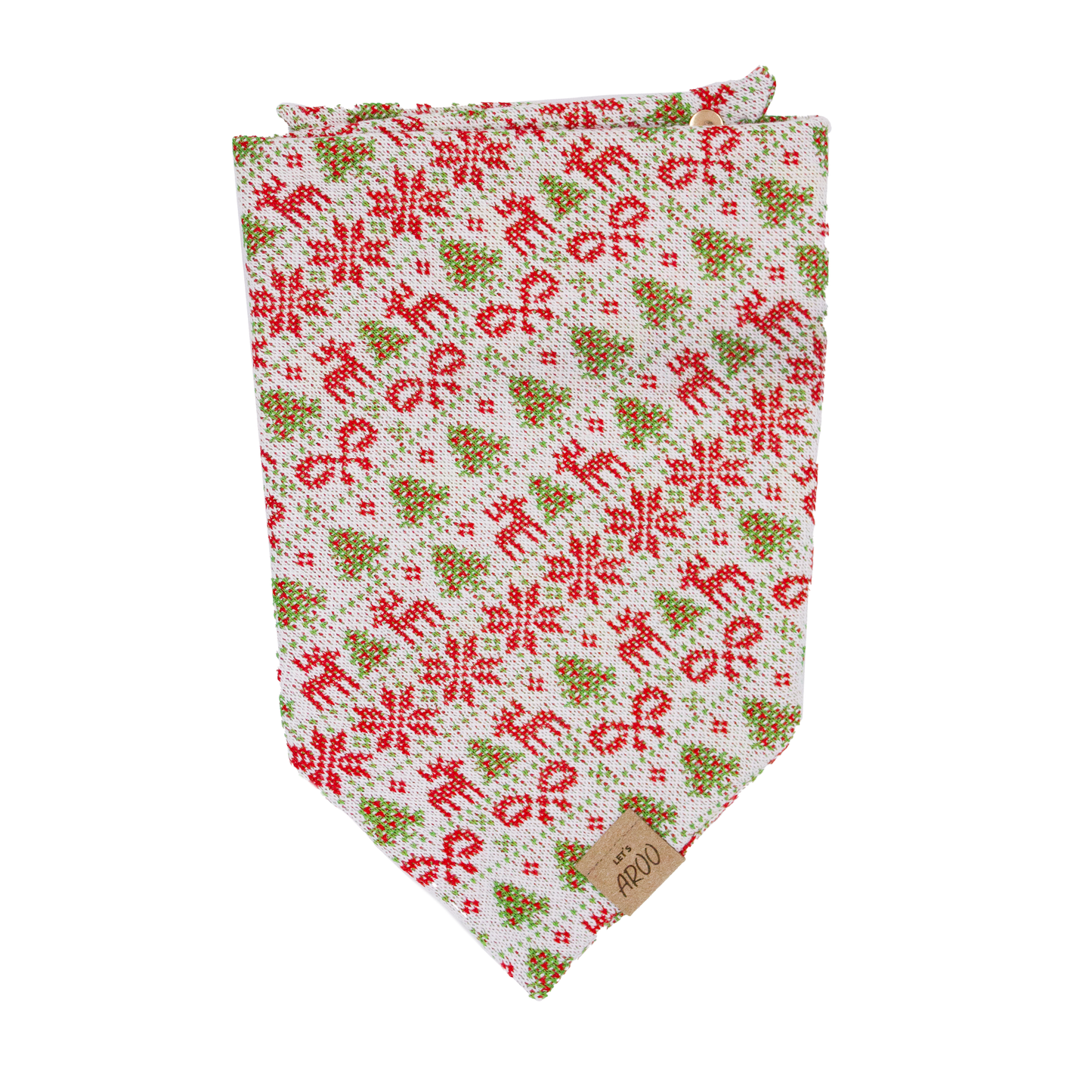 Ugly Sweater Bandana - Ivory