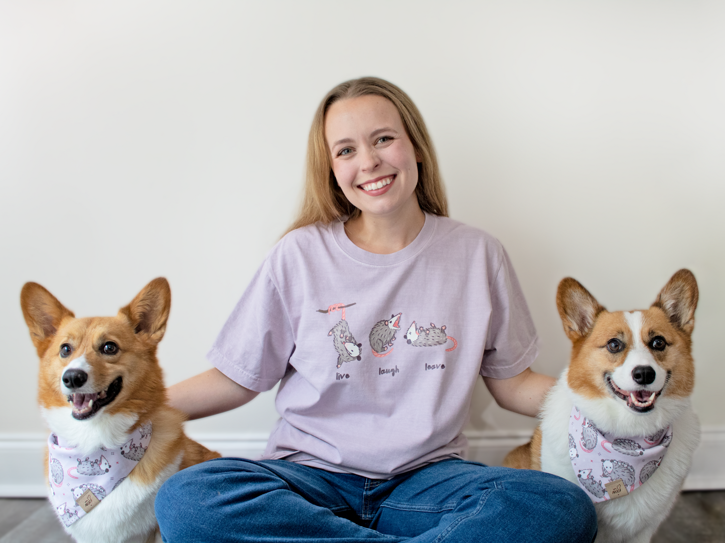 Live Laugh Leave Possum Tee