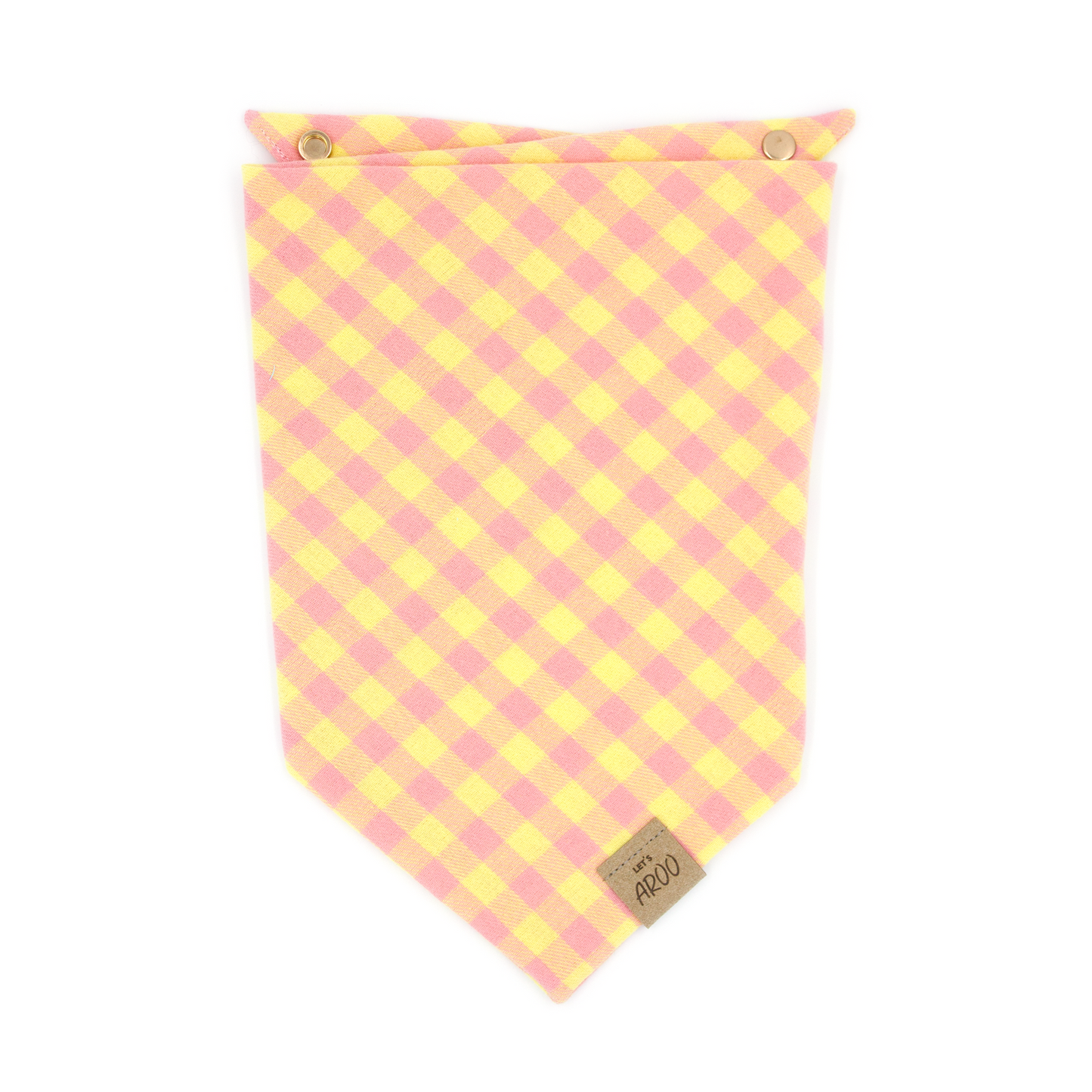 Bloom Plaid Bandana