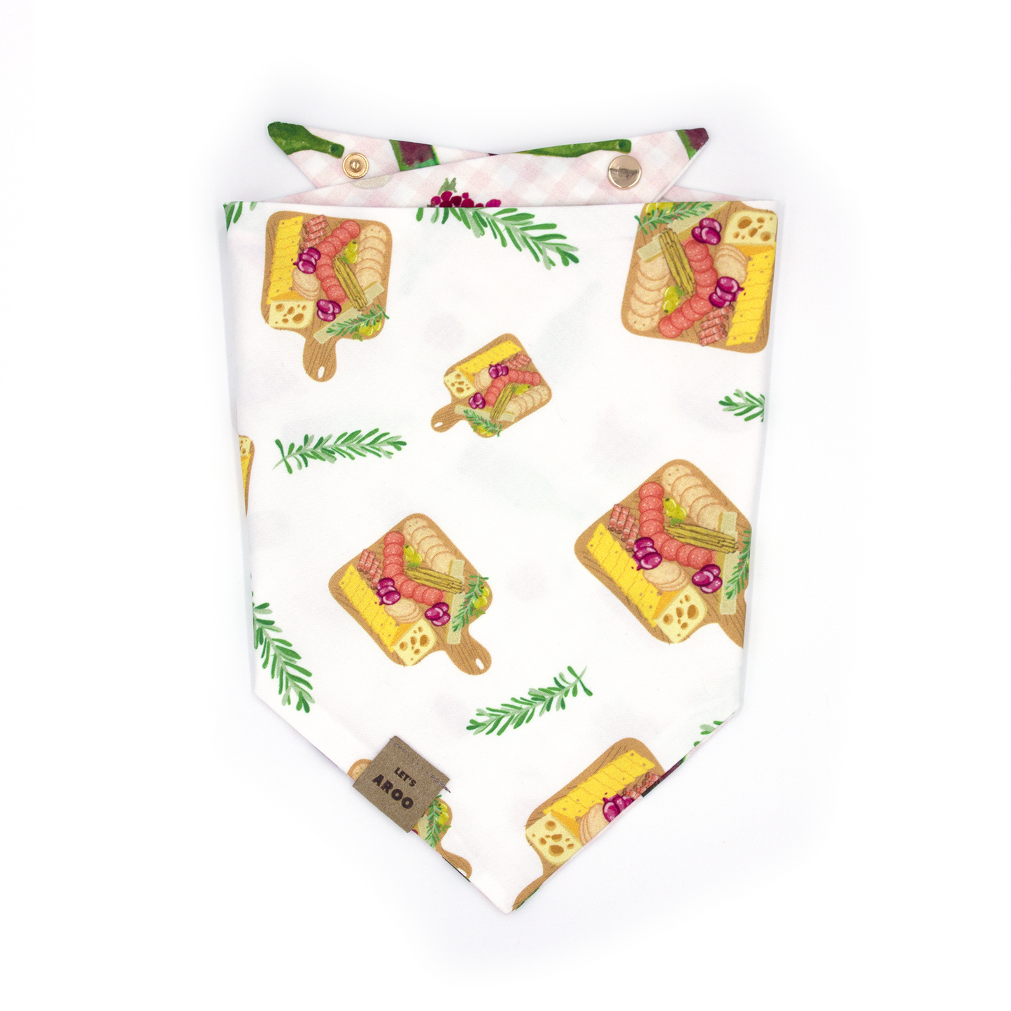 Wine/Charcuterie Bandana