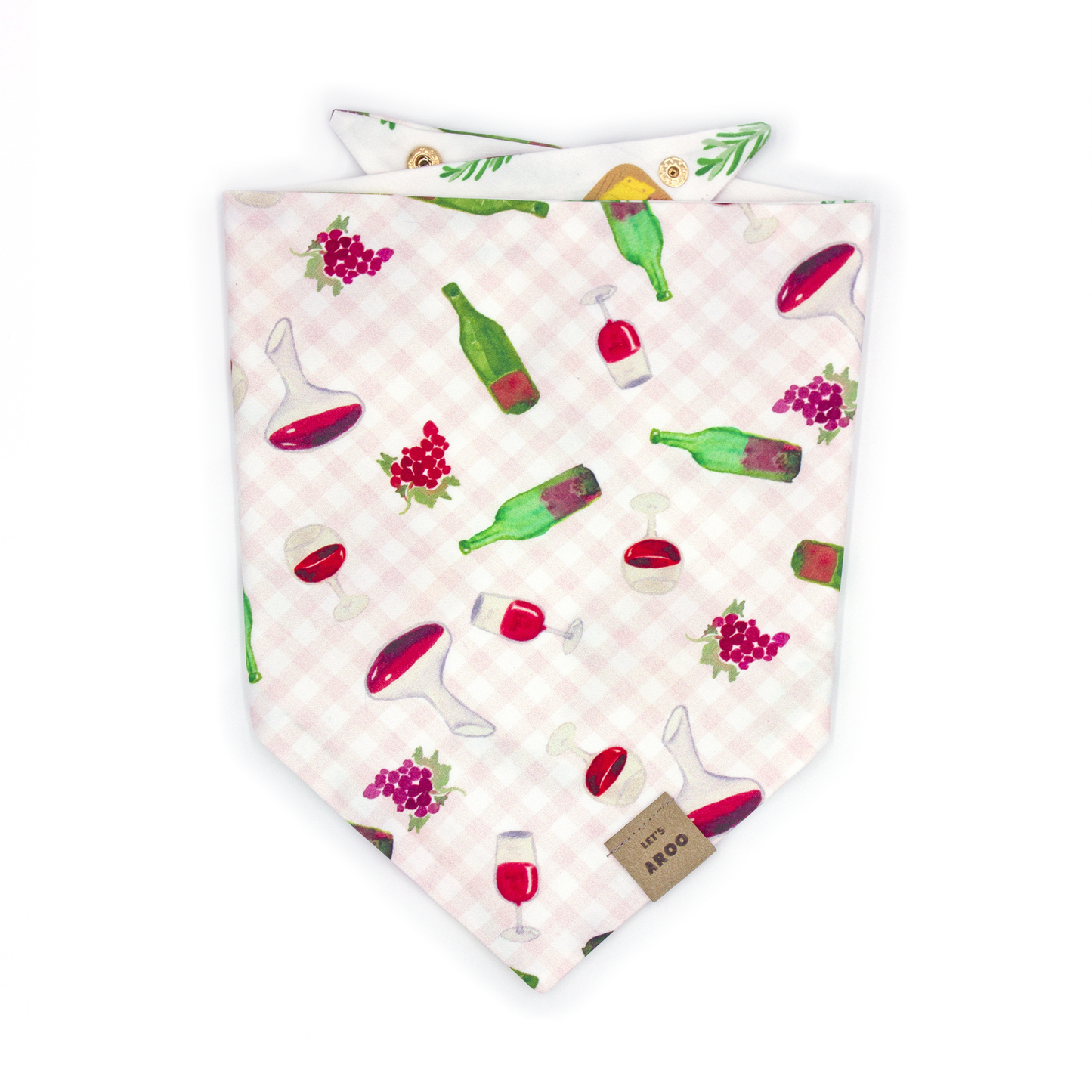 Wine/Charcuterie Bandana