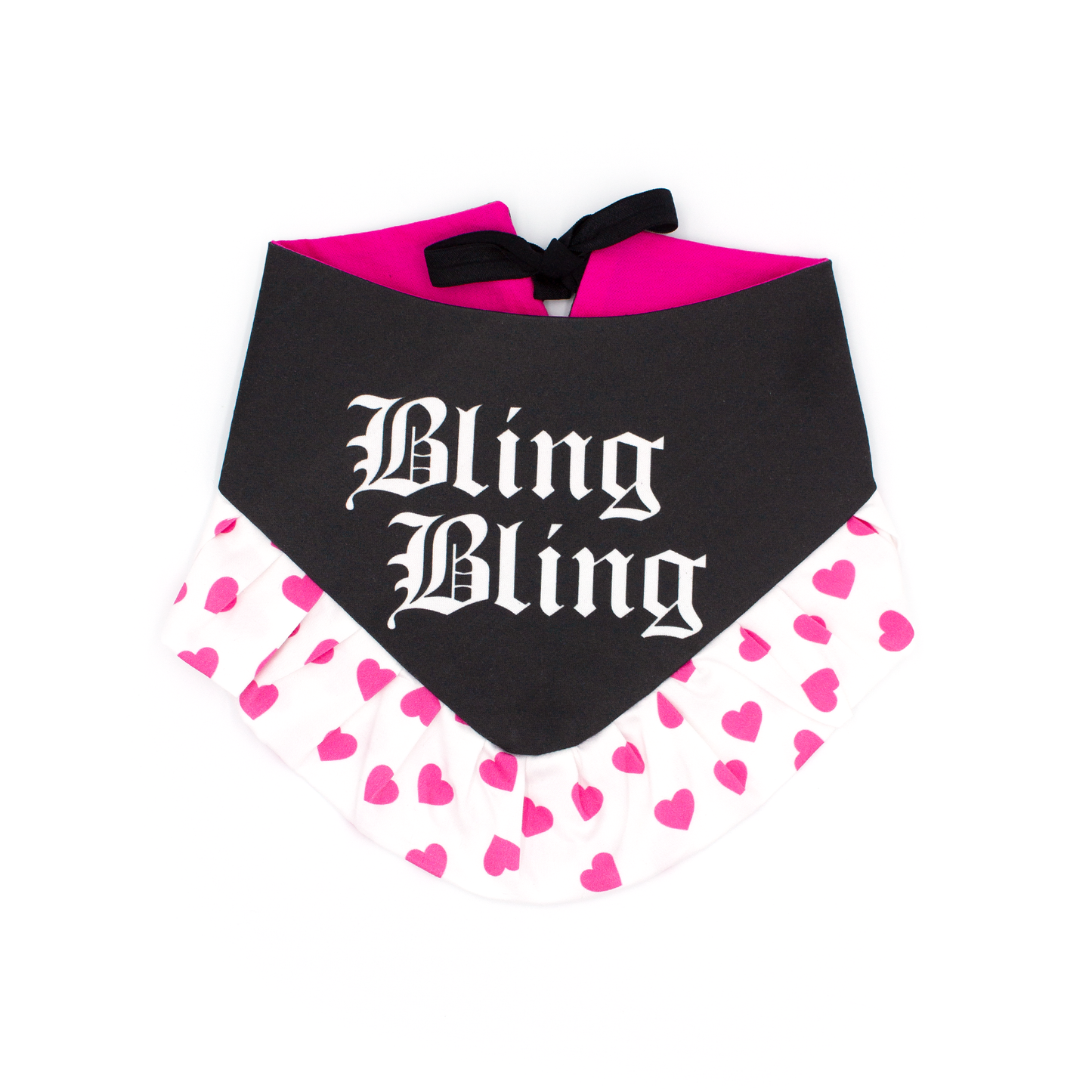 Bling Bling Bandana with Ruffles