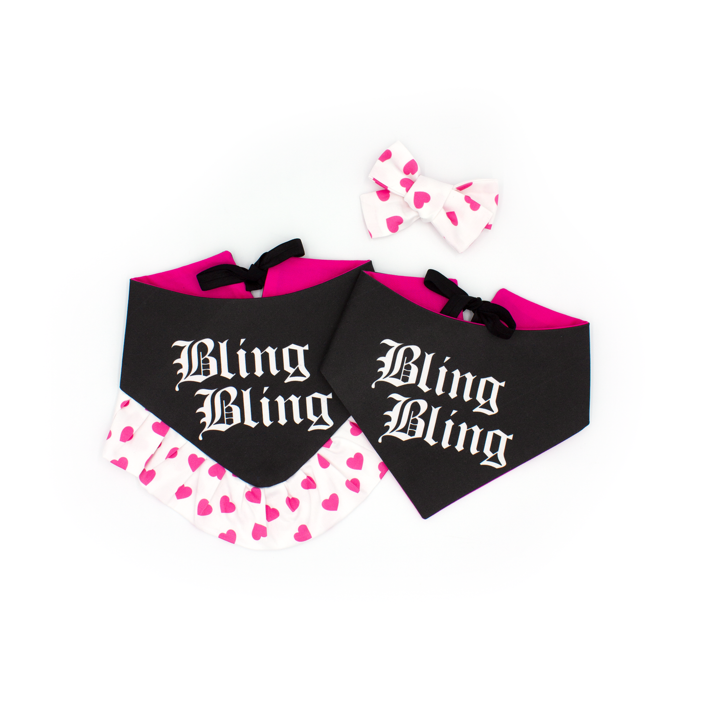 Bling Bling Bandana with Ruffles