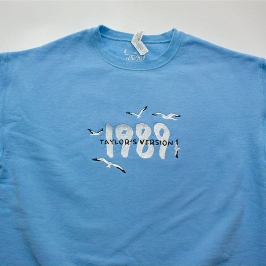 Oopsie 1989 Embroidered Crewneck Sweatshirt