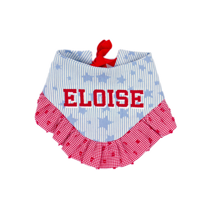 Americana Embroidered Bandana