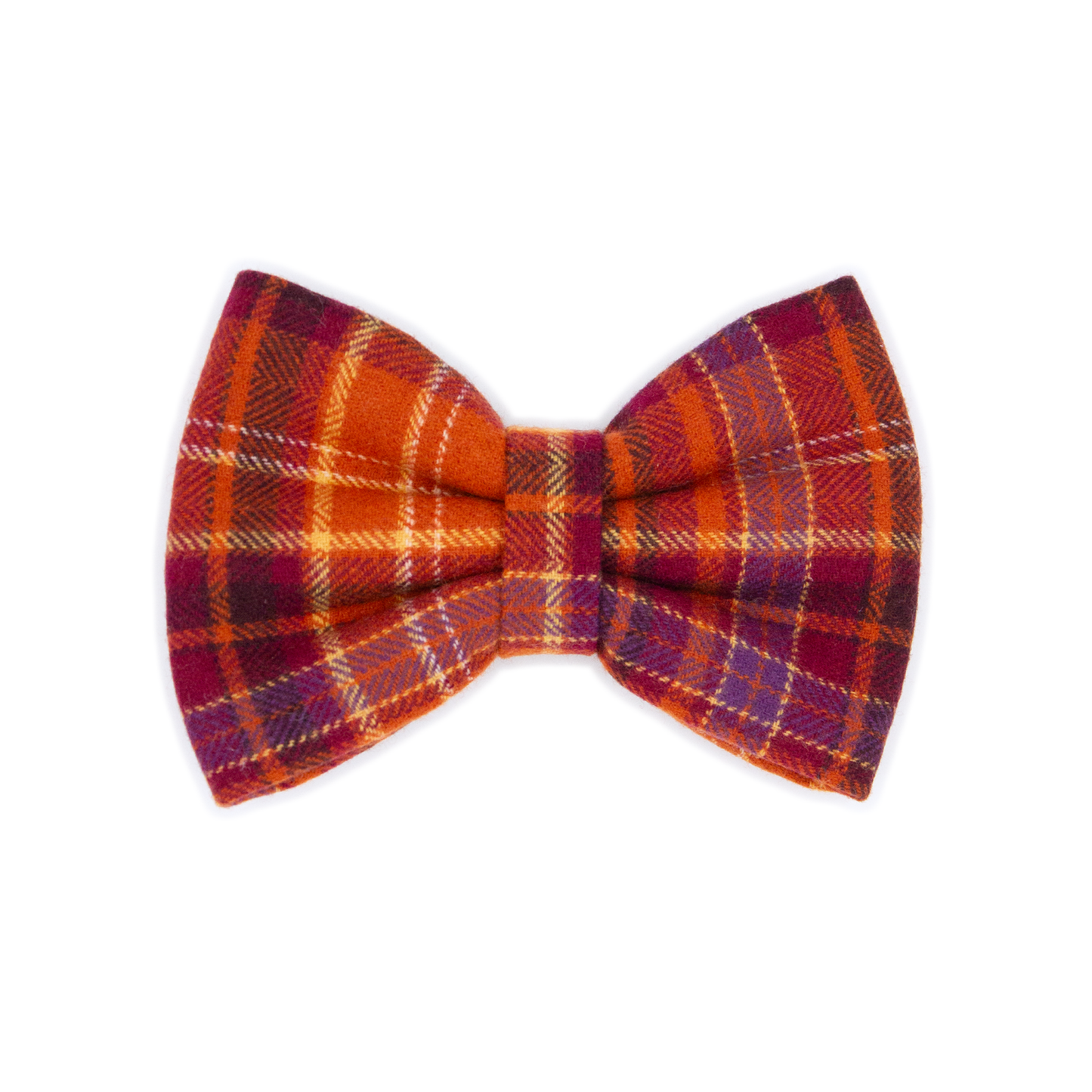 Copper Flannel Bow Tie
