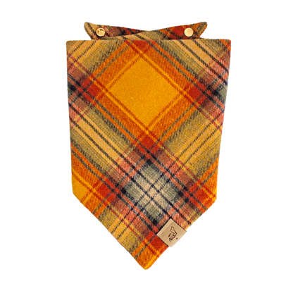 Mustard Flannel Bandana