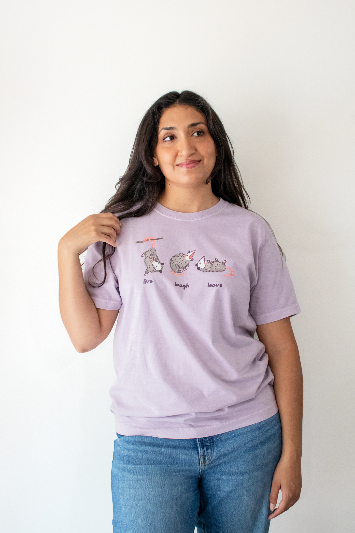 Live Laugh Leave Possum Tee