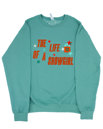 Showgirl Embroidered Crewneck Sweatshirt