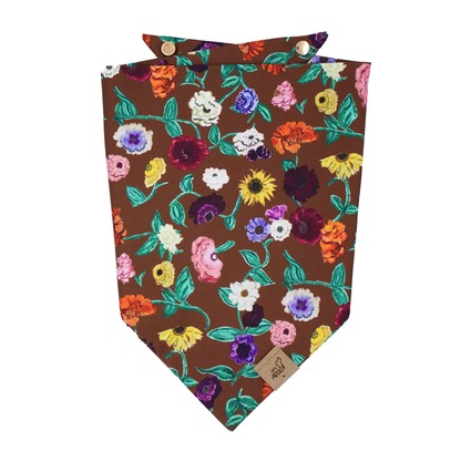 Acoustic Piano Floral Bandana