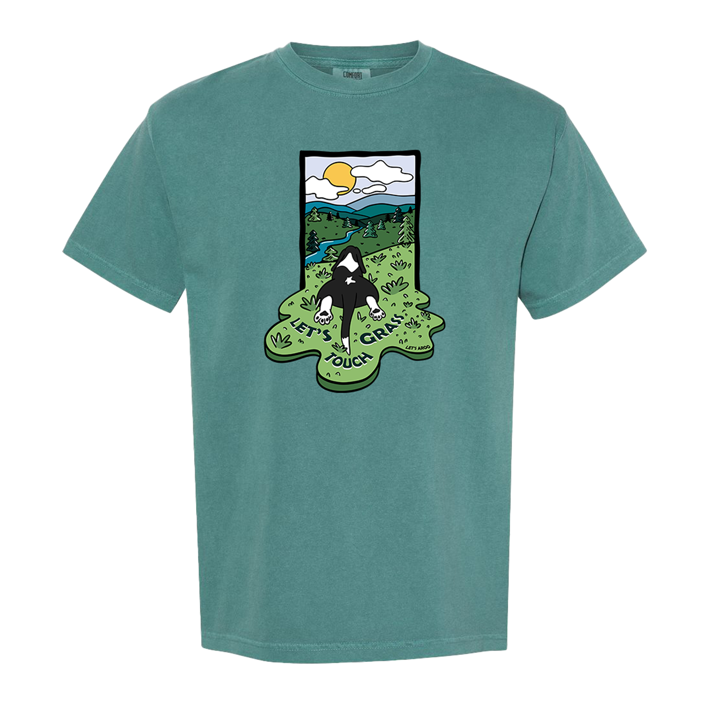 Let's Touch Grass Tee