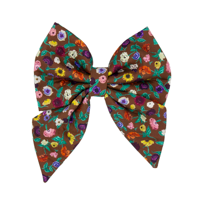 Acoustic Piano Floral Sailor Bow