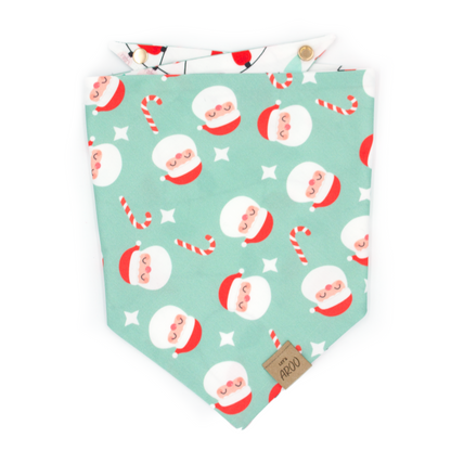 Santa Lights Reversible Bandana